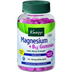 Kneipp Magnesium + B12 gummies - Doplnek stravy (60 ks )