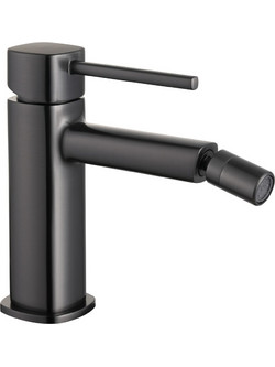 Αναμεικτική Μπαταρία Μπιντέ H.140mm Black Gun Metal (PVD) IMEX TOSCANA BDT064-2BGM