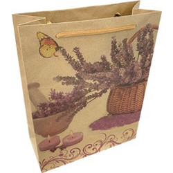 Χάρτινη τσάντα-σακούλα δώρου 24,5x19cm
