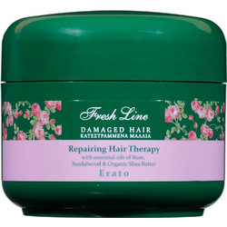 Fresh Line Erato Μάσκα Μαλλιών για Επανόρθωση Φριζάρισμα & Ψαλίδα για Ταλαιπωρημένα Μαλλιά 200ml