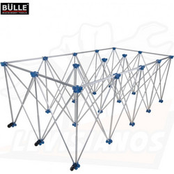 BULLE 64308 ΦΟΡΗΤΟΣ ΠΤΥΣΣΟΜΕΝΟΣ ΠΑΓΚΟΣ ΕΡΓΑΣΙΑΣ ΔΙΑΣΤΑΣΕΩΝ 230x118x85cm ΚΑΙ ΙΚΑΝΟΤΗΤΑΣ 1000kg