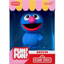 Super7 Sesame Street Fun! Fun! Wave 01 Grover Φιγούρα 18cm