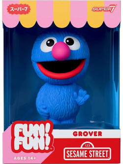 Super7 Sesame Street Fun! Fun! Wave 01 Grover Φιγούρα 18cm
