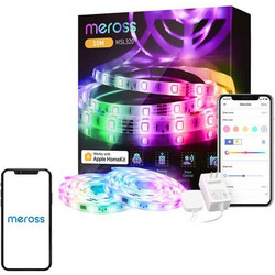 Meross Έξυπνη Ταινία Φωτισμού LED Wi-Fi MSL320 2x 5m (HomeKit) (2τμχ)
