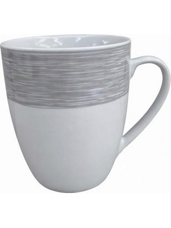 Κούπα Πορσελάνης 325ml Elegancy Grey Max Home NW24010025 - Max Home - NW24010025