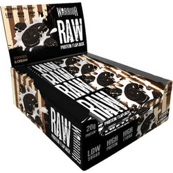 Warrior Supplements Raw Protein Flapjack Cookies & Cream 75gr 12τμχ