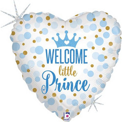 18" Μπαλόνι γέννησης Καρδιά Little Prince (NO PKG)
