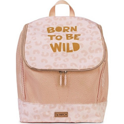Saro Αδιάβροχο Τσαντάκι Backpack με δίχτυ Born to Be Wild 61521