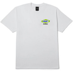 Huf Spark It Up T-Shirt Ανδρική Κοντομάνικη Μπλούζα Cotton Relaxed Fit - White TS02621-WHITE