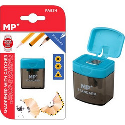 MP MP ξύστρα μολυβιών με κάδο PA834, γαλάζια