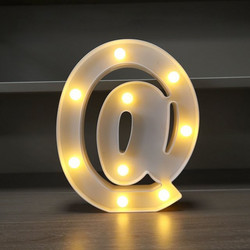 Διακοσμητικό Σύμβολο LED Μπαταρίας 22cm Με Ζεστό Φως Motarro ME095