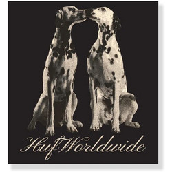 Huf Dogged Sticker Αυτοκόλλητο - Black AC01237-BLACK