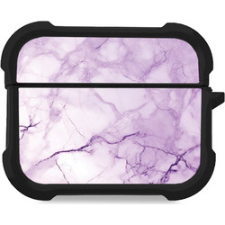 Sonique Marble Series Θήκη Σιλικόνης για AirPods Pro 3 Βιολετί