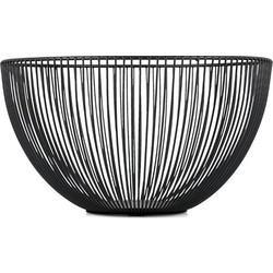 Salt&Pepper 824491 Μεταλλική Φρουτιέρα Scala 25.5cm - Black