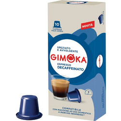 Gimoka Κάψουλες Decaffeinato 100% Robusta 10τμχ
