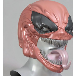 Φιγούρα Cosplay Deadpool Venomized Helmet 3D εκτυπωμένη