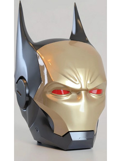 Φιγούρα Cosplay Ironbat Helmet Iron Man and Batman 3D εκτυπωμένη