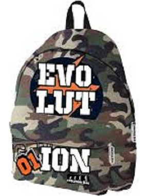 Evolution Bag Σχολική Τσάντα Πλάτης Γυμνασίου - Λυκείου Πράσινη 1625-8356