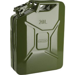 Κανιστρα Μεταλλικη Καυσιμων 20L Pressol 21060