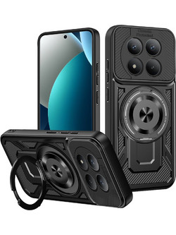 Techsuit RuggedCam Θήκη για Xiaomi Redmi Note 15 Pro 4G Black