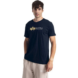 Alpha Industries Ανδρική κοντομάνικη μπλούζα Alpha Label T-Shirt 07