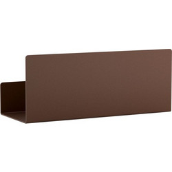 Ράφι / Σπογγοθήκη Μπάνιου (30cm) - Matt Wenge, Pam & Co, W30 x D12 x H12 (cm) 3012-943