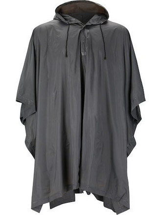 Whistler Catiorm Rain Poncho Ebony - Grey