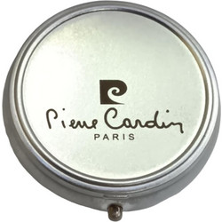 Ατομικο τασακι μεταλλικο PIERRE CARDIN ασημι 5χ5cm 99119-100