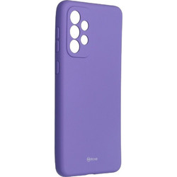 Roar Colorful Jelly Back Cover Purple (Samsung Galaxy A53 5G)