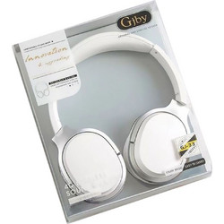 Gjby GJ-33 Ενσύρματα Ακουστικά Over Ear Λευκά