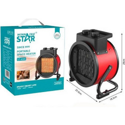Winning Star ST-4085 Αερόθερμο Δωματίου Δαπέδου 2400W W-647116