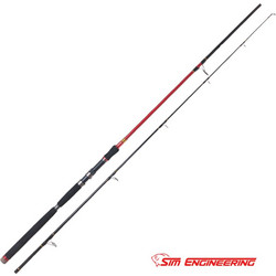 Sim Engineering Shore Master Καλάμι Ψαρέματος για Shore Jigging Carbon Δίσπαστο 3m 40-170gr