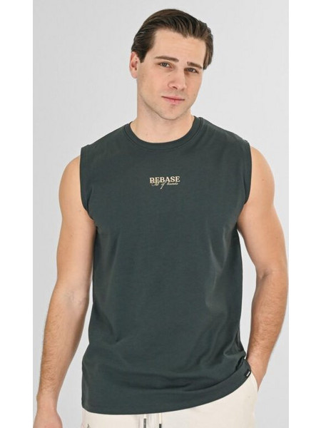 REBASE Sleeveless T-SHIRT (261RTSL.9104 FOREST) (261RTSL.9104 FOREST)