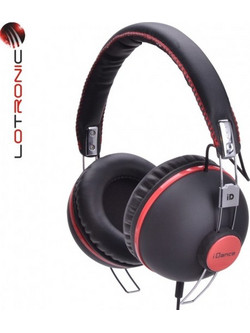 iDance Lotronic HIPSTER-106 Ενσύρματα Ακουστικά Over Ear Μαύρα