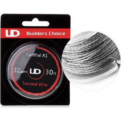 UD Kanthal A1 Twisted Wire 32GAx4 10m