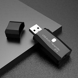 USB Bluetooth 5.0 αντάπτορας BT-TX6, ασύρματη σύνδεση 10m, μαύρος