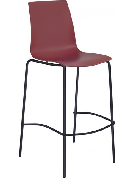 X-treme BSL PRO σκαμπό bar 51 - Brick red 52x52x110(74)cm