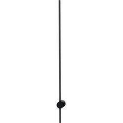 Ideal Lux ESSENCE AP D124 Μαύρη Απλίκα Τοίχου LED 19W 4000K - 2650lm CRI80