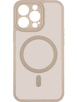 Sonique MagMatte Lens Back Cover Beige (iPhone 13 Pro)