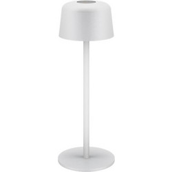GOOBAY επιτραπέζιο φωτιστικό 77676, 3000K, dimmable, επαναφορτιζόμενο, λευκό