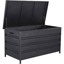 Μπαούλο 261409 Με Σκελετό Αλουμινίου 160,5x82,5x86cm Anthracite