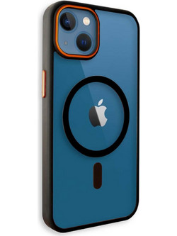 Bodycell DualTone Hybrid MagSafe Back Cover Black (iPhone 14)