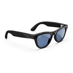 Ray-Ban Meta Skyler Gen1 AI Glasses - Black/Cerulean Blue Transitions