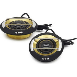 ESB 8.028 R Σετ Tweeter Αυτοκινήτου Στρογγυλά 1.1" 110W RMS 91dB