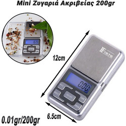 Mini Ζυγαριά Ακριβείας 200gr