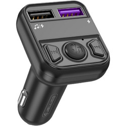 Jellico Multi-Function FM Transmitter Car Kit Charging Hub Black (FM1)