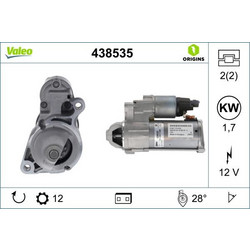 VALEO 438535 - VALEO ΜΙΖΑ