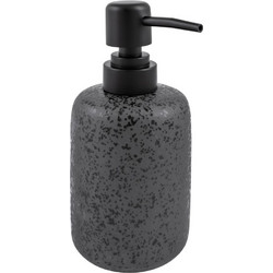 Dispenser Δοχείο Κρεμοσάπουνου 02191802 Hades Stoneware Ανθρακί 350ml AWD (90 Μήκος x 170 Ύψος x 75 Πλάτος) 1Τεμ