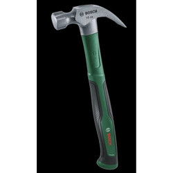 Bosch Claw Hammer 450g Carbide Steel V-shaped Claw Puller Soft Grip Handle Low Vibration 1600A02ZA2