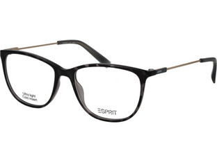 Esprit ET33453 505 Σκελετός Γυαλιών Οράσεως Κοκάλινος Μεταλλικός Ασημί Μαύρος